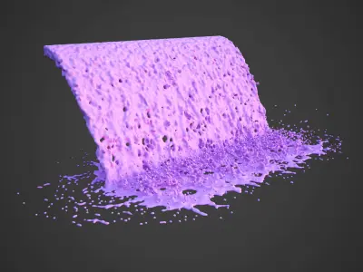 Fountain potok 5 3D model