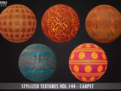 Carpet Rug Vol 144 - Stylized Textures Texture