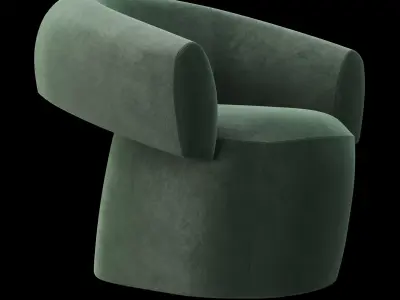 Lounge chair 2 3D model