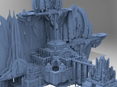 Atlantis Sunken Kit back series 3D model