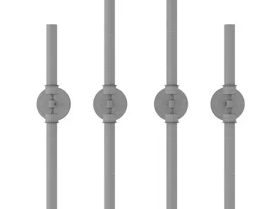 Linger wall bath sconce by Tech Lighting 3D model