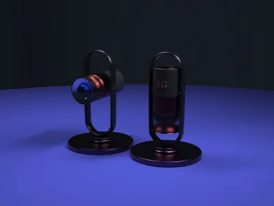 Lg cam 3d model 3D model