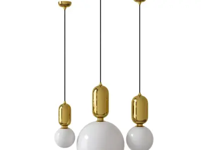 Aballs Pendant Lights 3D model