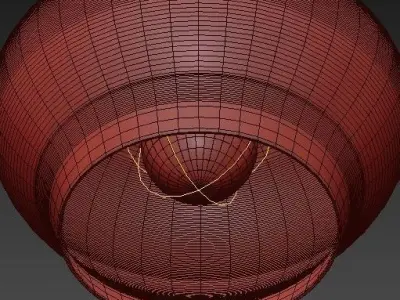 Hanglamp Drops  Wonen  Lighting 3D model