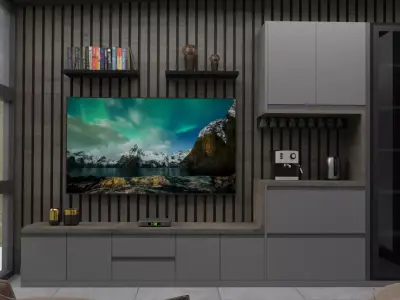 Tv UNIT 3D 3D model