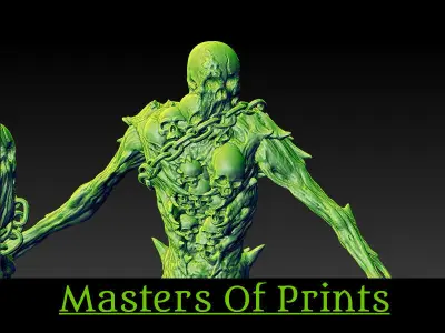 Undead reapers vol1 4 models 3D print  3D print model