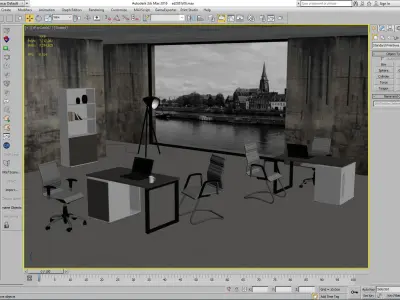 office room ed288 b06 3D model