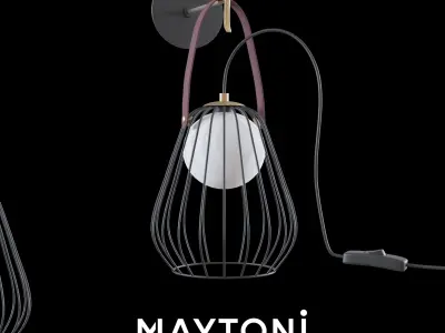Sconce Indiana MOD544PL-01W Maytoni Modern Free 3D model purchase