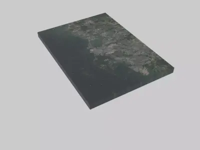 HELSINKI City Low-poly 3D model