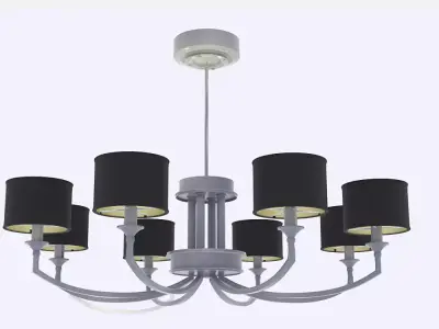 Chandelier 3D model 4