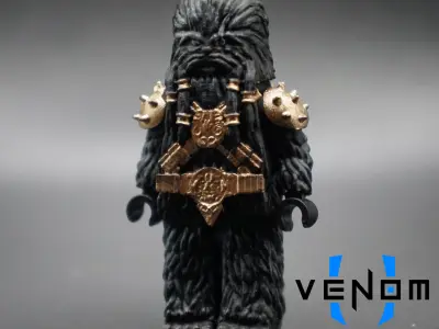 Black Krysantin Brick Armor Kit 3D print model