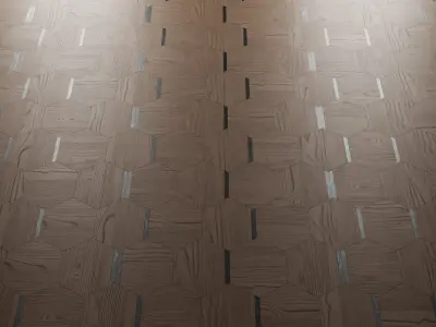 Alveo v340 Modular Floor By Foglie D Oro 3D model