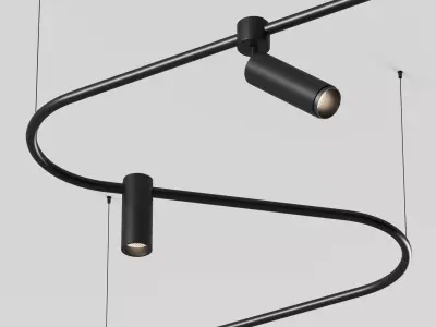 Pendant lamp HOKASU PL12 Free 3D model