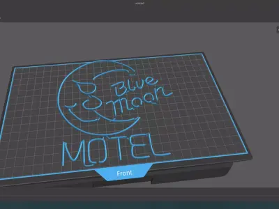 Neon lights collection for 3d printing 3D print model purchase