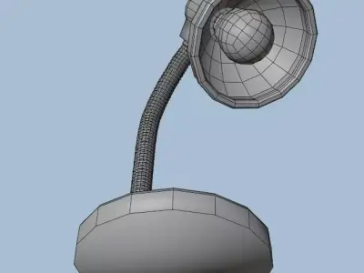 Table Office Lamp 3D model