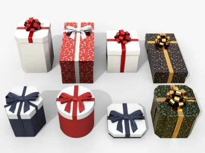  Gift Boxes - Eight Piece Assortment 