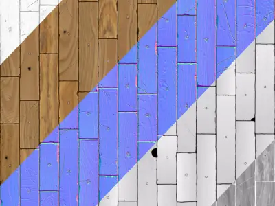Procedural Wood Plank Texture