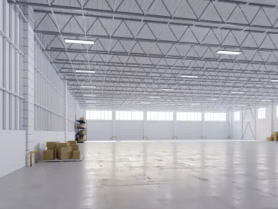 HDRI Interior Warehouse 03 Texture