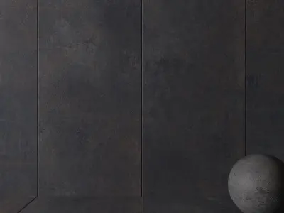 Stone Wall Tiles Etna Anthracite 120x270 Texture