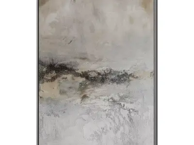 Abstract Painting Frame set 3D model 719