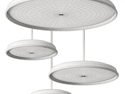 Aldo Bernardi Mymoons Pendant Lamps 3D model