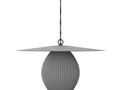 Satellite Pendant 3D model