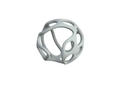SciFi Cube Object No 39537 Low Poly Shape Texture