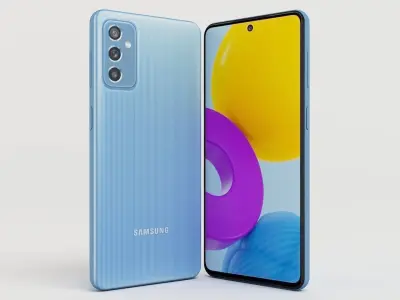  Samsung Galaxy M52 5G 3D model