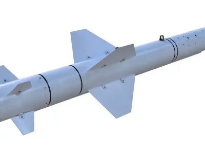 CM-502KG missile Low-poly 3D model