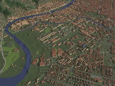 Turin Italy - city and urban