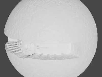 Starkiller Base 3D-Print 3D print model