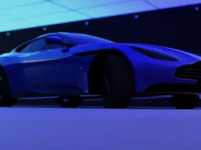 Unbox Therapy BatCave Studio Environment Low-poly 3D model