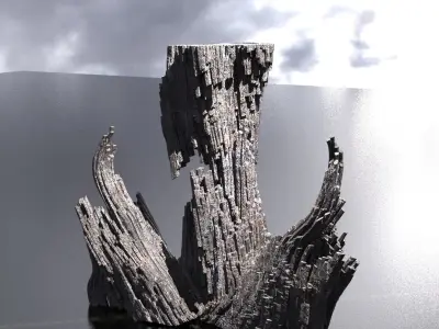 Hourtale irish rocks  3D model