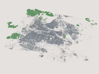 Gaziantep City Turkey 3D model