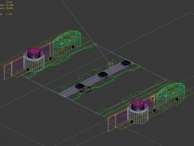 Machinery - Highway 01 3D model