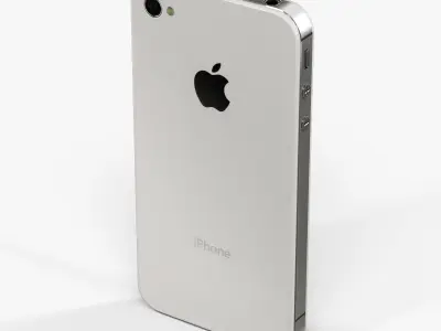 Apple iPhone 4S Low-poly 3D model