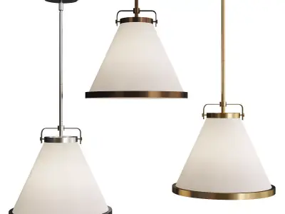 Lark Pendant Light Low-poly 3D model