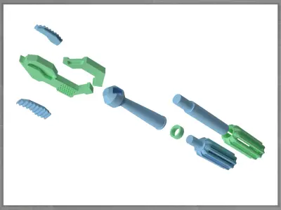 Strange New Magnetic Probe 3D print model