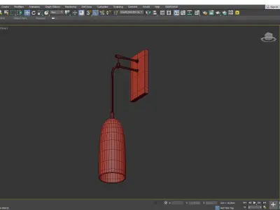 RESTORATION GLASS WALL Low-poly 3D model