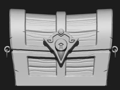 Stylized Treasure IMM Brush Pack 5 in One 3D model