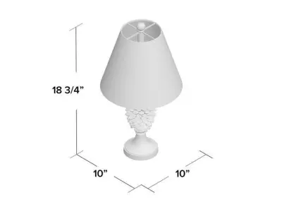 Table Lamp 3D model 138