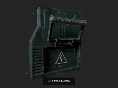 Sci-fi Wall-mounted pack