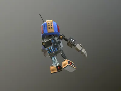 MailBot - BROOT Low-poly 3D model