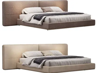 Brera Bed By Poliform 3D model