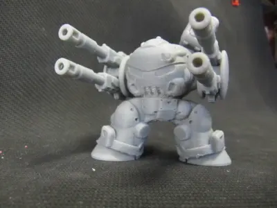 CHIBI-TECH SD - BURLEIGH-II DUO GUNPOD       3D print model