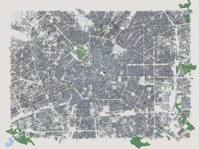 Milan City Italy 3D model