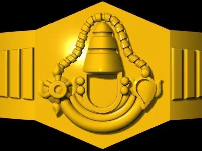 balaji ring 3dm file 3D print model