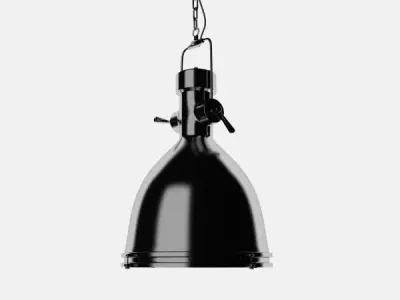 Industrial 35 ceiling lamp 3D model