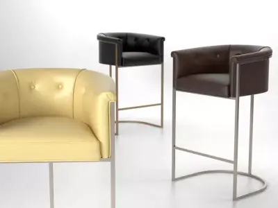 Calvin Barstool 3D model