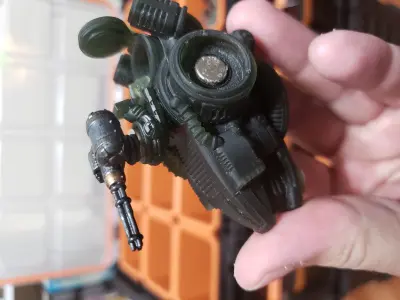 RAPTOR A-28MM PROJECT RAPTOR FAST ATTACK COMBAT WALKER 3D print model